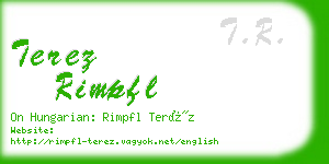 terez rimpfl business card